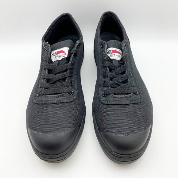 Avenger Mens Blade Low Work Shoes 9 WIDE Black Comp Toe A123 SR EH NIB - Picture 8 of 13
